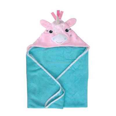 Zoocchini Asciugamano Baby con Cappuccio - Allie Unicorno - 100% Cotone