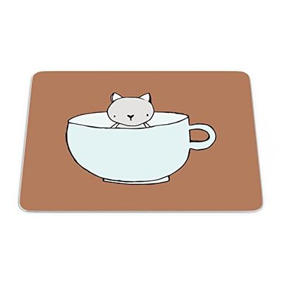 Questo Casa, Rectangle Digital Printed Mouse Pad, Non-Slip Base, for Office and Home, Size: 22 x 18 cm