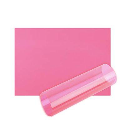 Acetaatvellen A4 OHP vel Kleur Acetaat Clear Film Plastic Licht Filter Gel Leeshulpmiddel Dikke 100 Micron Leeshulp (A4 Size - Roze - 10 Vellen)