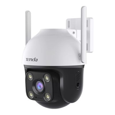 Tenda Camera WiFi CP7, 2.5k 4MP Bewakingscamera, 2-weg Audio, 12m Nachtzicht, 360° Roterende Babyfoon, Ondersteuning SD-kaart Opslag tot 128 G en Cloud, Eenvoudige installatie, APP-bediening