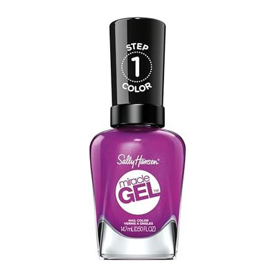 Sally Hansen Miracle Gel, Hunger Flames, Gel-Like Nail Polish, NO UV Light Required, Chip-Resistant, Long Lasting - Up to 8 days, Easy to Use, Salon Quality Results, Vegan Formula, 14.7ml