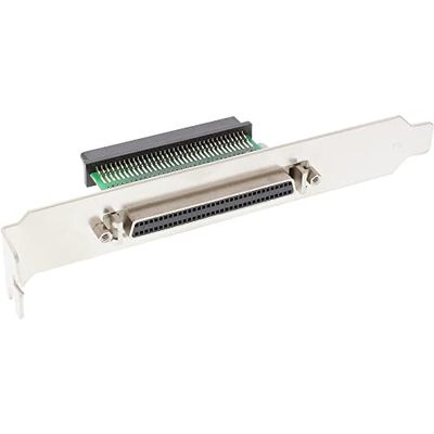 InLine 45550 SCSI III U320 Équerre Slot (68 Broches, Mini Prise SUB D vers Prise, intérieur/extérieur)