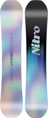 Nitro Spirit Youth BRD All Mountain Freestyle Twin Board Snowboard pour Fille, Multicolore, 137