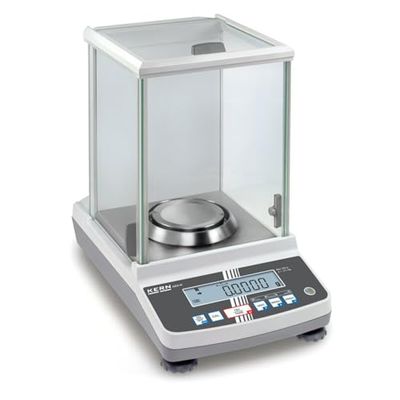 Balance Analytique [Kern Abs 120-4N] Le Best-Seller Parmi Les Balances Analytiques, avec Système de Pesée monocellulaire de Haute Qualité, Plage de Pesée [Max] : 120 G, Précision D'affichage [D] : 0,1 mg