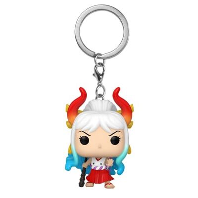 Funko Pop! Keychain: One Piece S8 - Yamato - Mini-Figurine en Vinyle à Collectionner Porte-clés Fantaisie - Cadeau de Noël - Idée de Cadeau - Produits Officiels - Anime Fans - Mini-Figurine