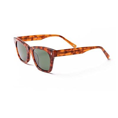 Ocean Sunglasses Fashion Cool Polarized Sunglasses Men Women Occhiali da Sole, Demi Brown, 46/21/145 Unisex-Adulto
