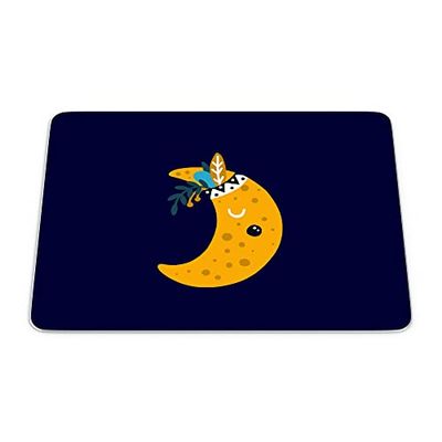 Bonamaison, Rectangle Pop Art Digital Printed Mouse Pad, Non-Slip Base, for Office and Home, Size: 22 x 18 cm