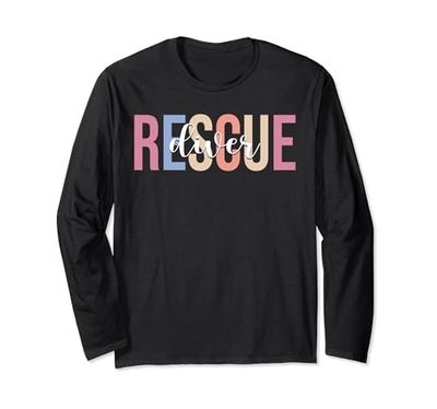 Rescue Diver Immersioni subacquee Rescue Diver Maglia a Manica