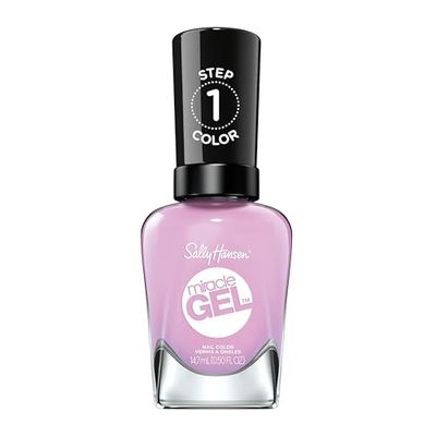 Sally Hansen Miracle Gel Nail Polish, Shade 534, Orchid-ing Asia 14.7 ml