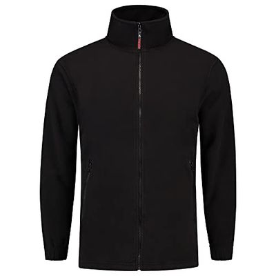 Tricorp 301002 Casual fleecejas, 100% polyester, 320 g/m², zwart, maat L