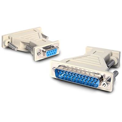 StarTech AT925FM DB9 to DB25 Serial Cable Adapter - F/M , Beige