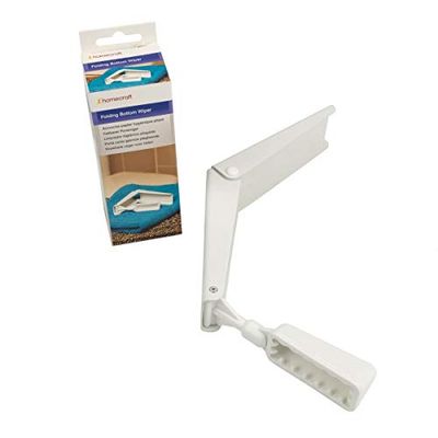 Sammons Preston toiletrolhouder, gebogen opvouwbare badkamer papierhouder, mobiliteitshulpmiddelen, clip aan/uit, lichtgewicht, 10 inch