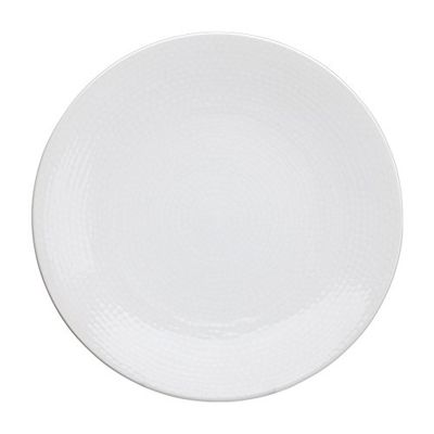 Avet Spain Conjunto de pratos rasos, cinzento, branco, 27,5 x 27,5 x 2,53 cm, 6 unidades