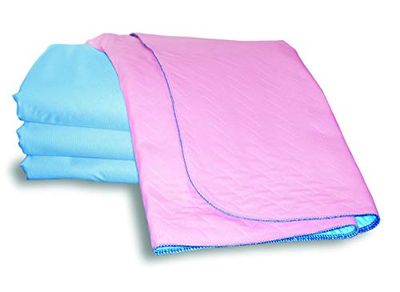 PERFORMANCE HEALTH Blue Sonma Bed Protector, 85 x 90 cm Sonma Bed Protector With Tucks