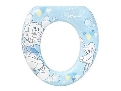 LULABI Redutor Wc Soft Disney Mickey Tender plástico e PVC