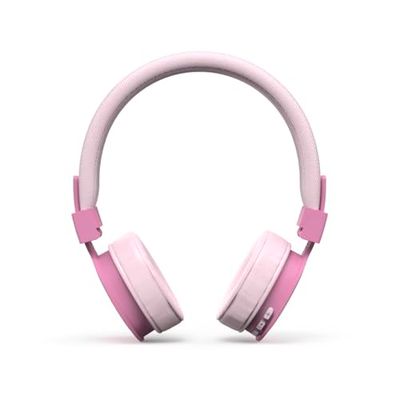 Hama Wireless Ear Headphones (true wireless, microphone, Bluetooth, stereo, buttons, small shells, adjustable headband) pink