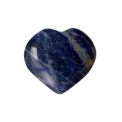 VIE Mini Crystal Heart, 2-3cm, Sodalite