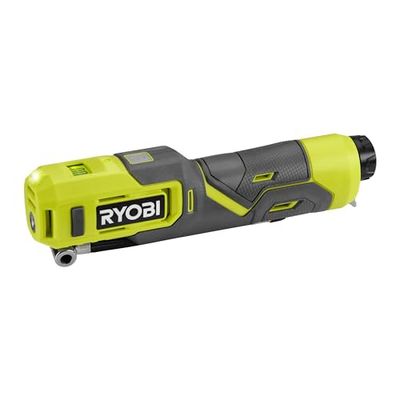 RYOBI 4V USB Lithium Inflator - do 6,9 bara - Dostarczany z 2 końcówkami do pompowania (sprzedawane bez baterii) - RI4-0