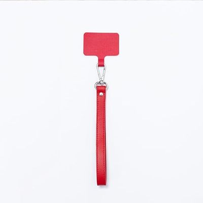 Xoopar - Cordino in Pelle Riciclata per Telefono Usa Il Tuo Telefono in Sicurezza con Il Nostro Cinturino Compatibile con Tutti Gli Smartphone - INÉ Wrist Rosso