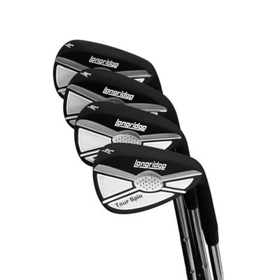 Longridge Cunha de golfe Tour Spin de 64 graus, cor preta