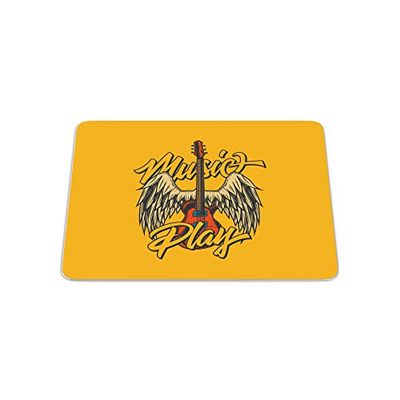 Bonamaison, Digital Print Rectangle Mouse Mat Non-slip Base for Office and Home, Size: 22x18cm