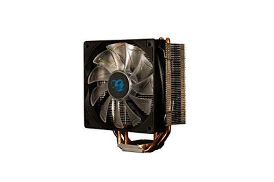 DeepGaming Cyclone II - Frigorifero CPU silenzioso, compatibile con AMD/Intel, ventola 12 cm, 1800 giri/min, LED blu