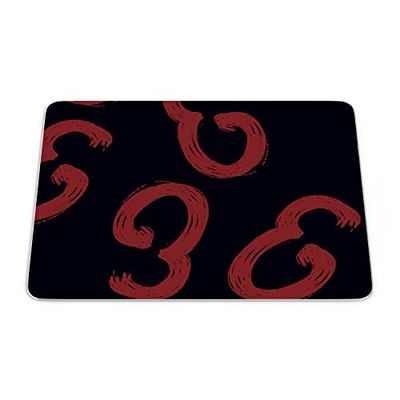 Bonamaison, Rectangle Pop Art Digital Printed Mouse Pad, Non-Slip Base, for Office and Home, Size: 22 x 18 cm