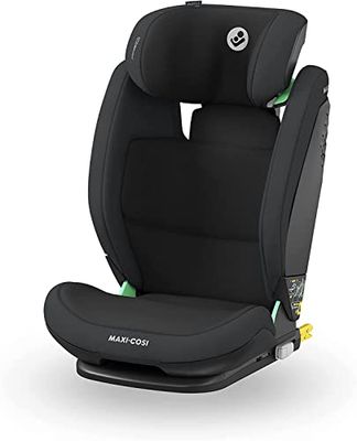 Maxi-Cosi RodiFix S i-Size Kinderautostoel, 100-150 cm, 3,5-12 Jaar, Peuter Autostoel, 3 Ligstanden, Verstelbare Hoogte/Breedte, G-CELL Side Protection System, AirProtect, Basic Grey