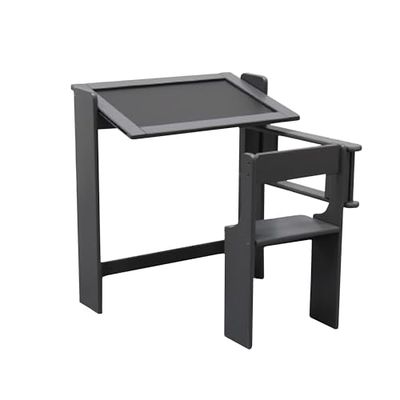 ARANAZ S.L. MANUFACTURAS DE LA MADERA Pupitre Składana tablica szara, 67x68x65
