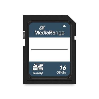 MediaRange SDHC minneskort, klass 10, 16 GB