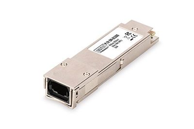 Digitus Professional DN de 81300 QSFP 40 Gbps Módulo, Multimode, 850 nm, 100 m, conector MPO, OM3 Plata