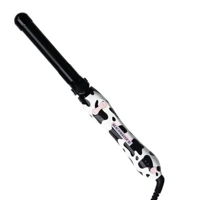 Beachwaver UK Ltd. Beachwaver B1 Rotating Curling Iron - Wavy West Black | Automatic 1 Inch Ceramic Curling Iron | Auto-Shut Off and Travel-Friendly, Dual Voltage | B-Series (BWUK16COWB)