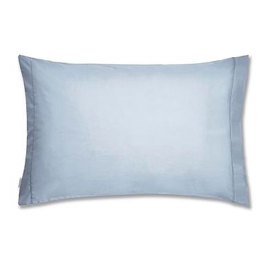 Bianca Plain Dyed Cotton Percale Denim 200TC Housewife Pillowcases 50 x 80 cm (2)
