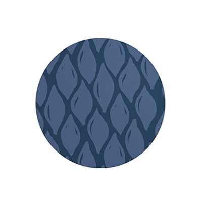 Questo Casa, Ronde digitaal bedrukte muismat, antislip onderkant, voor kantoor en thuis, diameter: 22 cm
