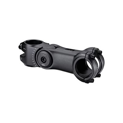 BBB Highsix - Bulloni regolabili per manubrio da 130 mm, in acciaio inox, 40 angoli, 31, 8, diametro centrale 6, nero, 130 mm