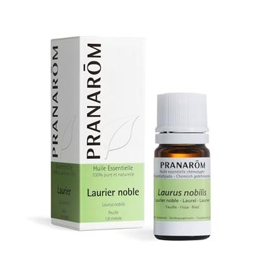PRANAROM - Laurel - óleo essencial - respiração - digestão e saúde intestinal - cuidados com a pele - higiene bucal - equilíbrio emocional - AEQT - 5 ml