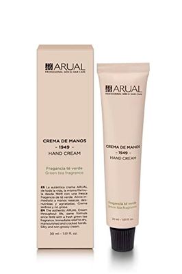Arual Crema per le mani riparatrice fragranza tè verde - nuovo design - 30ml