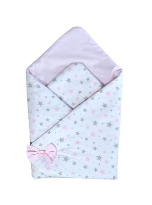 Tipoo babysovsäck bomull 80 x 80 cm swaddling filt dubbelsidig mjuk året runt multifunktionell