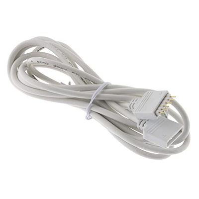 Cabo de ligação RGBW CCT de 2 metros, Plug & Play; cabo de ligação para tiras LED RGB CCT de 6 pinos (PIN) RGB+W.