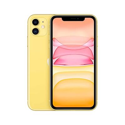 Apple iPhone 11, 256GB, Yellow - (Renewed)