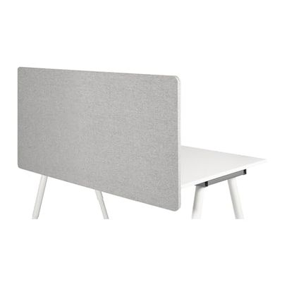 hjh OFFICE 891008 Akustisk partition | 120 cm - FLEXMIUT D | Mellanväggssystem tillverkat av ljudabsorberande material, Minskar buller och ljudnivåer
