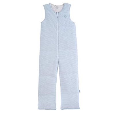 Einel Saco de Dormir con piernas Sausi Azul Rayas Talla 150