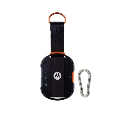 motorola Defy Satellite link, robusto messenger satellitare BT per inviare messaggi e comunicazioni di emergenza (IP68, batteria da 600 mAh), incluso fino a 30 messaggi/mese per un anno, nero