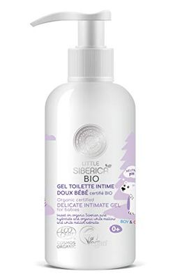 Natura Siberica Little Siberica Gel intime délicat certifié bio pour bébé 250 ml