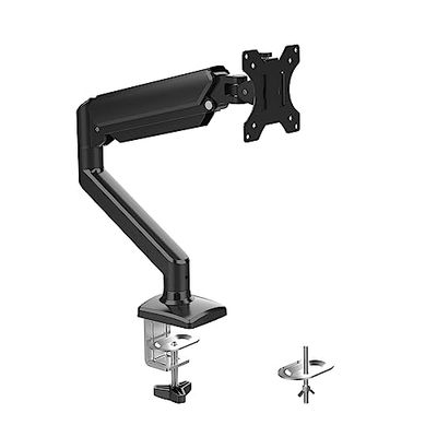GRIFEMA GB2003-1 monitorhouder met gasveer voor 13-32 inch computerscherm, in hoogte verstelbaar, VESA 75 x 75/100 x 100, gewicht 2-9 kg, zwart