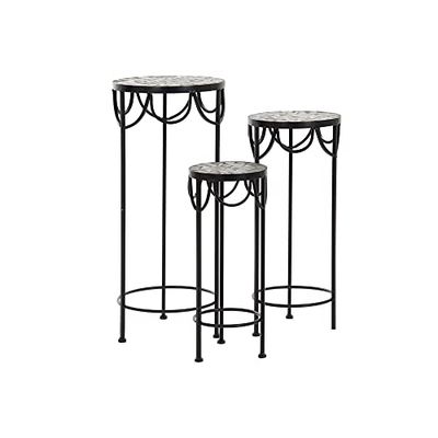 DKD Home Decor Set van 3 tafels, standaard