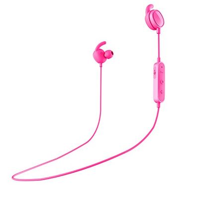 SPC Stork - Auriculares inalambricos (Manos Libres, Control Remoto de la música, micrófono incroporado), Color Rosa