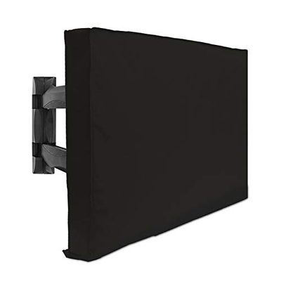 Outdoor tv-hoes 55" - 58" - met bodemafdekking - 600D waterbestendig en stofdicht materiaal - past beter op uw tv