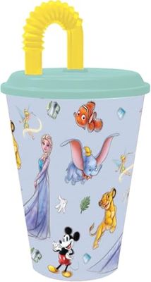 ALMACENESADAN, 0000; Reusable Cane Cup, Capacity 430ml, Ideal for Any Occasion, Licensed (Disney 100)