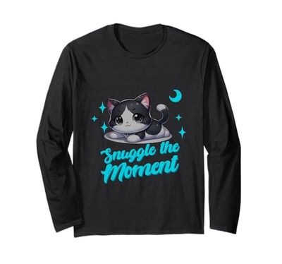 Snuggle the Moment Cute per baby pannolino gatto coccole Maglia a Manica